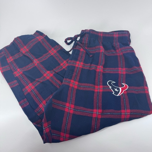 Houston Texans / NFL Red and Blue Pajama Pants. - Picture 1 of 6